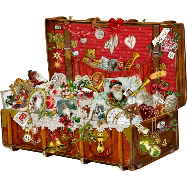 Calendrier de l'Avent Coppenrath La valise de Noël A3