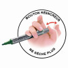 Marqueur tableau blanc pointe biseautée Pentel Maxiflo