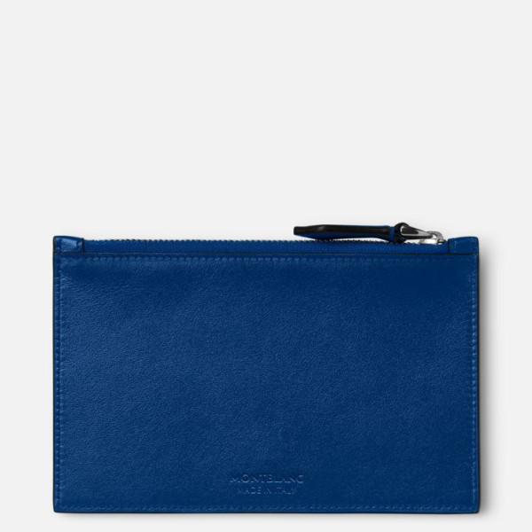 Porte-carte zippé Meisterstück Marine