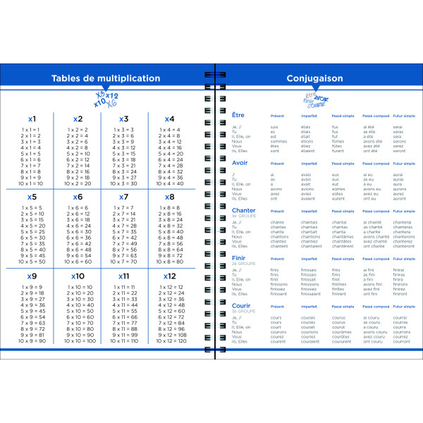 Cahier De Textes Quo Vadis Animascot - 15x21cm - Papier Clairefontaine - Fabrication Française