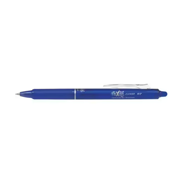 Roller rétractable encre effaçable pointe moyenne Pilot Frixion Clicker 0.7