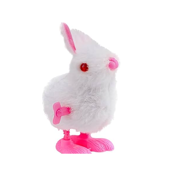 Jouet Mecanique Poussin/Lapin Sauteur TWIDDLERS