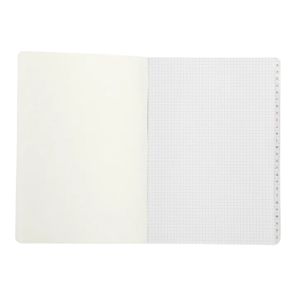 Répertoire Alphabétique Quo Vadis Club - Format 8,8x17 Cm - Couverture Amovible | Papier Clairefontaine