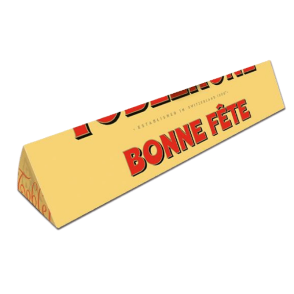 Barre de chocolat personnalisée Toblerone Bonne Fete