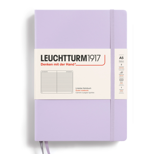 Carnet de notes 14,8x21cm (A5) Leuchtturm1917 Lilac