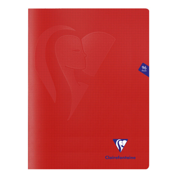 Cahier 24x32cm 140p. petits carreaux Clairefontaine MIMESYS