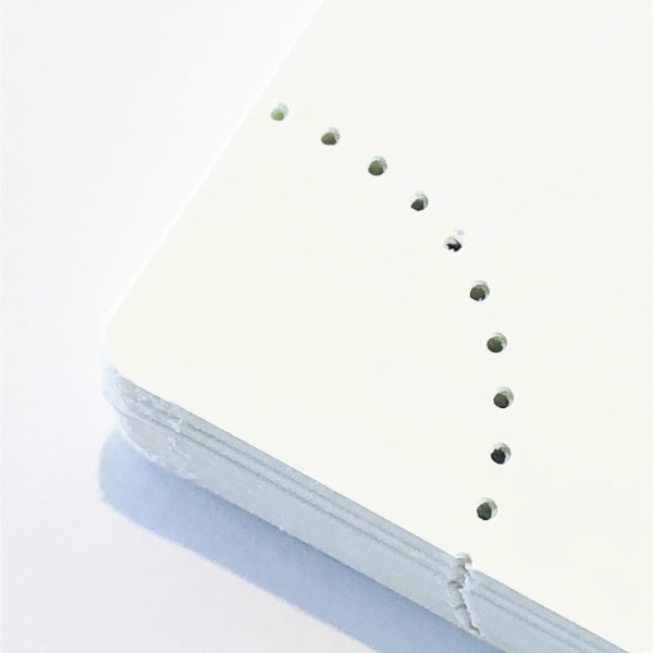 Recharge agenda semainier 9x13cm tranche dorée Exacompta Horizons 13
