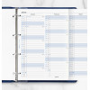 Recharge organiseur planning annuel vertical Filofax A4