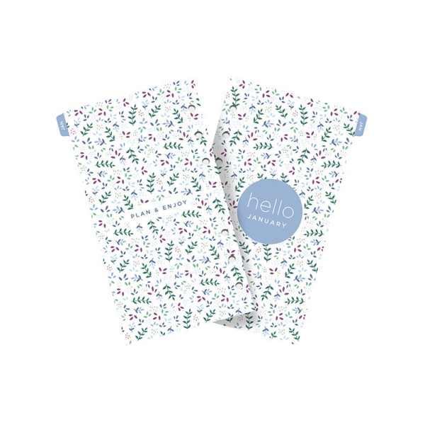 Recharge organiseur semainier Filofax Personal Garden