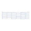 Recharge organiseur planning annuel vertical Filofax Pocket