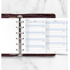 Recharge organiseur planning annuel vertical Filofax Pocket