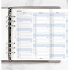 Recharge organiseur planning annuel Vertical Filofax A5