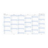 Recharge organiseur planning annuel Vertical Filofax A5