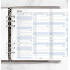 Recharge organiseur planning annuel Vertical Filofax A5