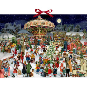 Calendrier de lavent Coppenrath - Marché de noël d'antan