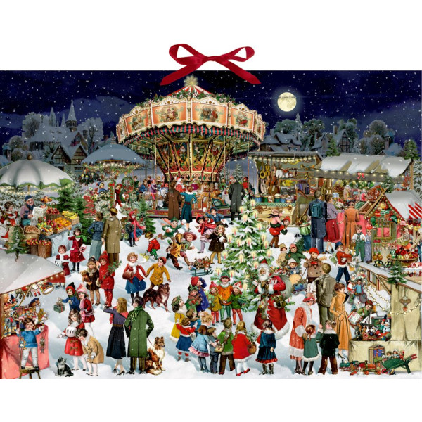 Calendrier de lavent Coppenrath - Marché de noël d'antan