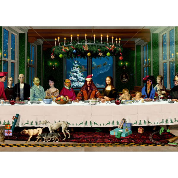 Puzzle 1000 pièces Coppenrath Le repas de Noël