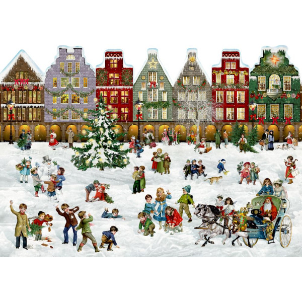 Calendrier de l'Avent Coppenrath Dans la rue à Noël A3
