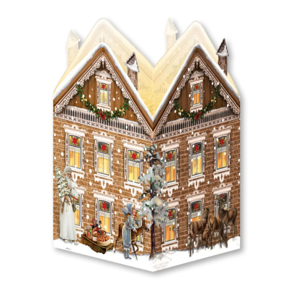 Maison de Noël nostalgique Coppenrath mini lanterne