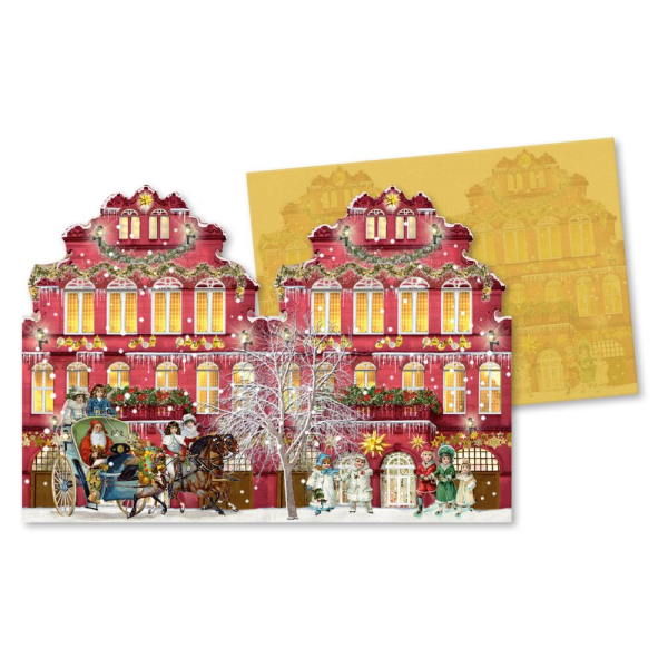 Maison de Noël nostalgique Coppenrath mini lanterne