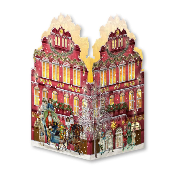 Maison de Noël nostalgique Coppenrath mini lanterne