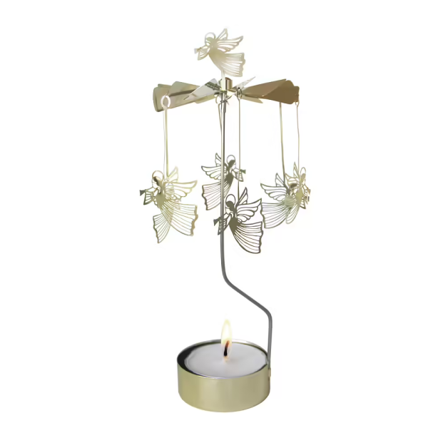 Bougeoir rotatif Pluto Design Angel Chime Flying angel