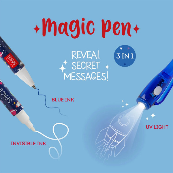 Stylo à Encre Invisible Astronaute - Magic Pen Legami