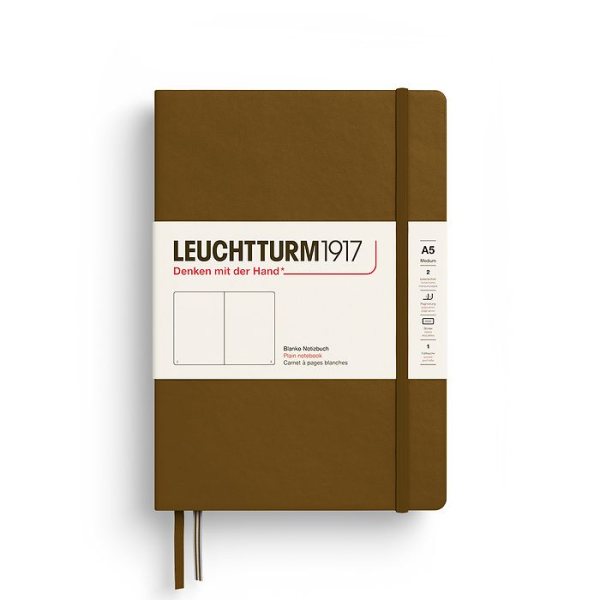 Carnet de notes 14,8x21cm (A5) Leuchtturm1917 Spice Brown