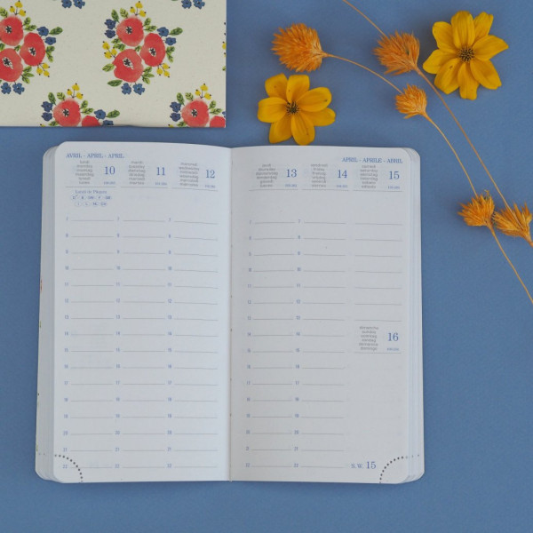 Agenda Semainier 16x9cm Exacompta SAD 16 Julie Adore