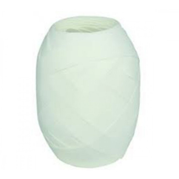 Oeuf bolduc lisse 10mx7mm Clairefontaine Blanc