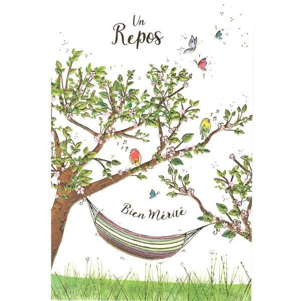 Carte Un repos bien mérité