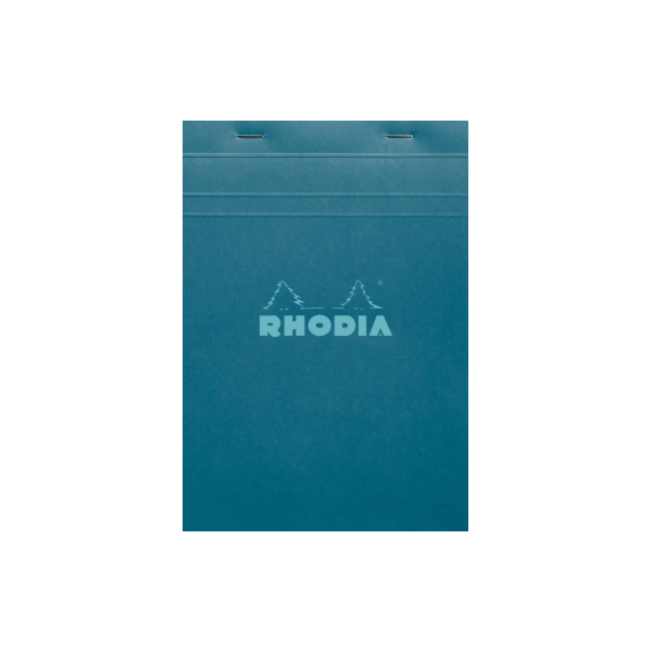Bloc agrafé N°18 A4 80 feuillets 80 g Bleu Rhodia