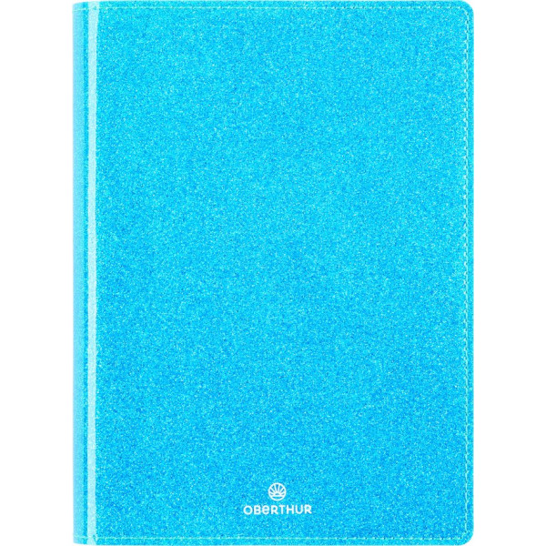 Agenda Scolaire Oberthur - Format 13 X 18 Cm - Août 2025 à Juillet 2026 - Couverture Amovible Confettis - 1 Jour Par Page, Atlas Inclus