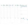 Agenda semainier 21x29,7cm Rep Quo Vadis Consul Club avec répertoire