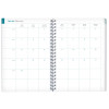 Agenda Semainier 15x21cm Spiralé Exacompta EasyTime 21S Mini Labo