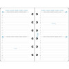 Recharge organiseur 2jours/page 8,1x12,6cm Exacompta Exatime 14