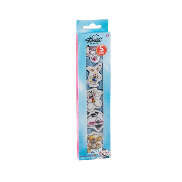 Set gommes 3D Kontiki Diddl