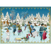Mini Calendrier de l'avent victoriens Coppenrath C'est Noel partout 11x16,5cm