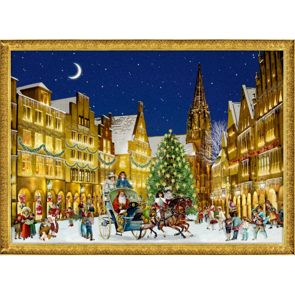 Mini Calendrier de l'avent victoriens Coppenrath C'est Noel partout 11x16,5cm
