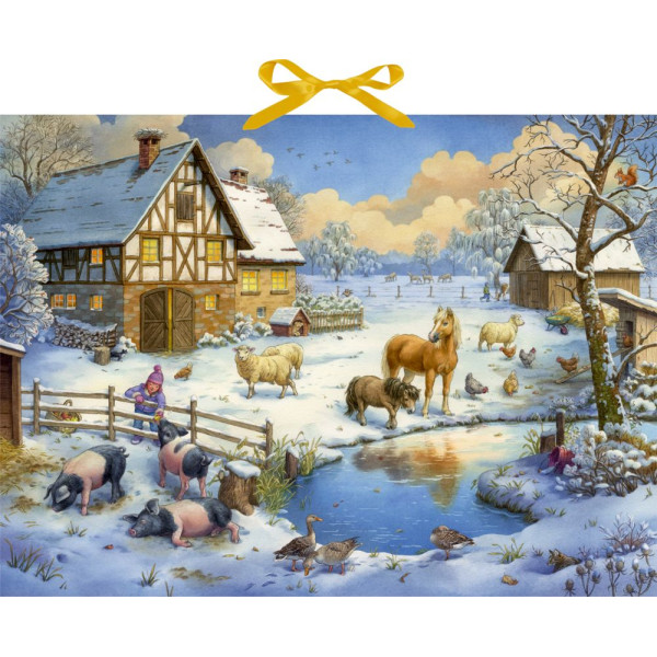 Calendrier de l'Avent musical Coppenrath Chez nous à la campagne