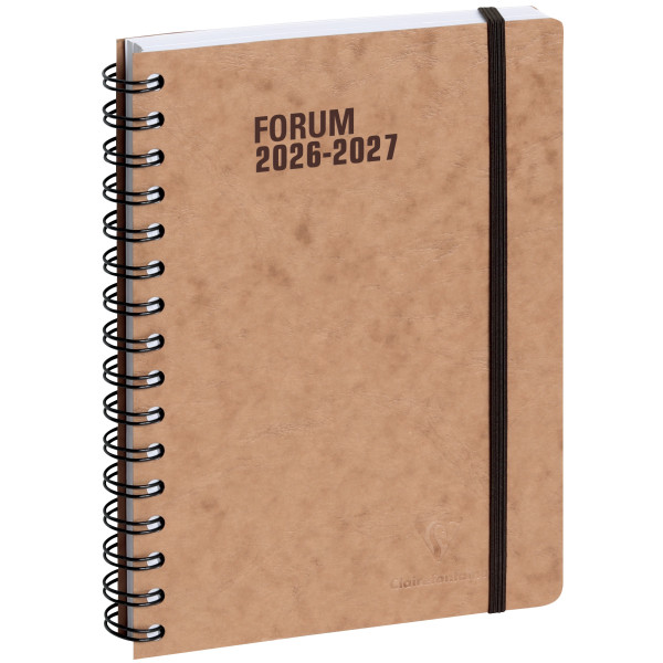 Agenda journalier spiralé 15x21cm Exacompta Forum Office Age Bag
