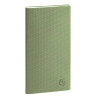 Agenda semainier 9x17,5cm Exacompta Poche SAS 17 Canvas