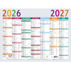 Calendrier 29,5x22cm Exacompta SAS Multicolore