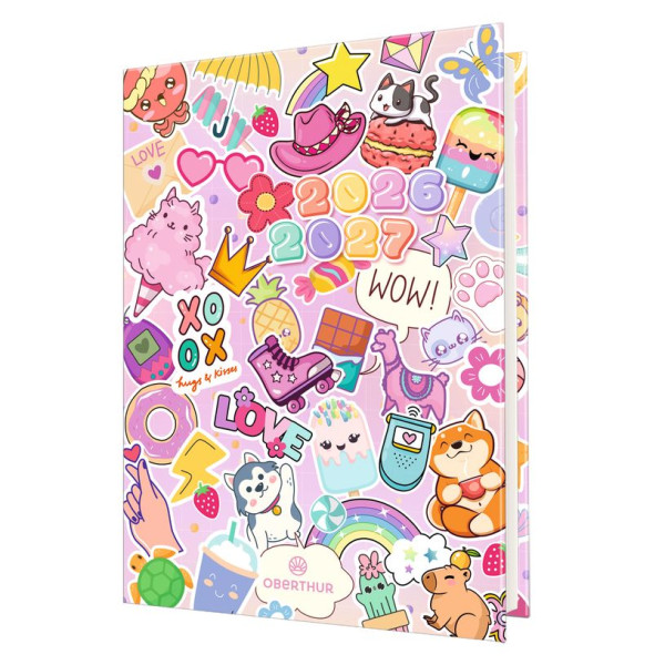 Agenda Journalier 12,5x17,5cm Oberthur Kawai