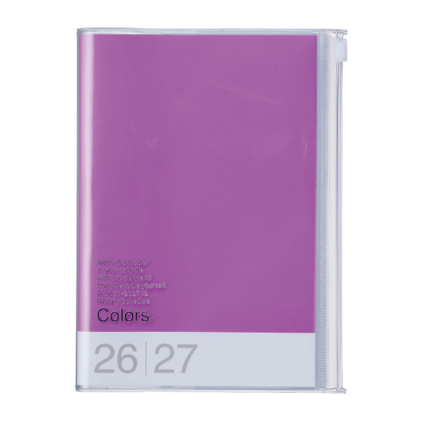 Agenda semainier 13,8x18,6cm Mark's Tokyo Edge Colors B6