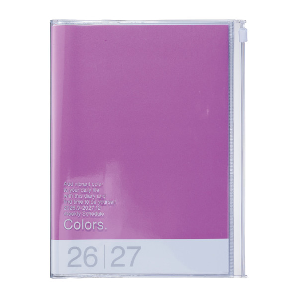 Agenda semainier 16,4x21,5cm Mark's Tokyo Inc. Colors A5