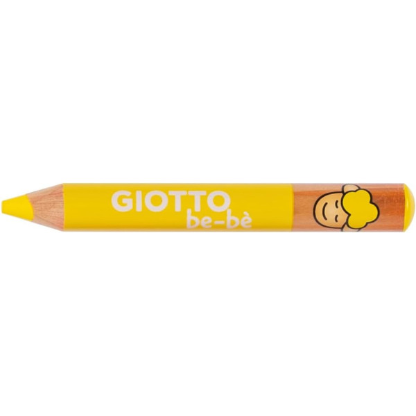 6 crayons de couleur Giotto be-bè Maxi