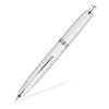 Stylo plume rétractable Pilot Capless Rhodié Graphite Blanc