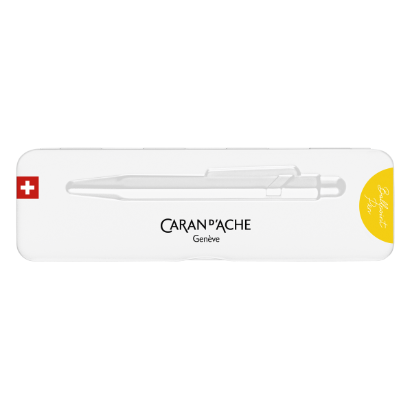 Stylo bille Caran d'Ache 849 - Colormat-X Line Jaune