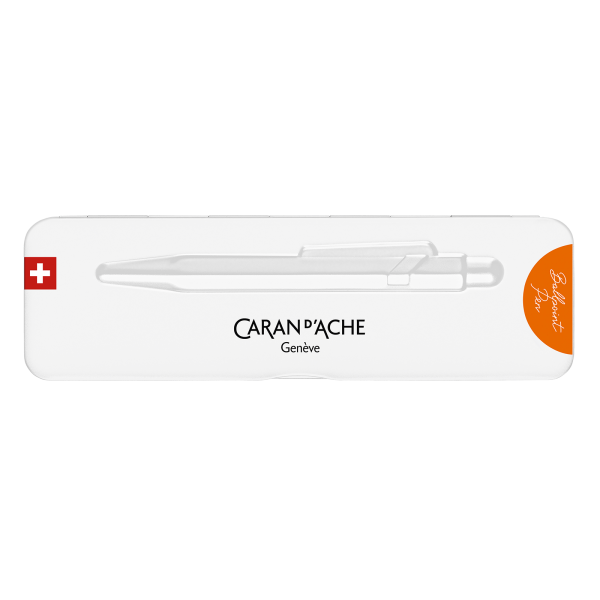 Stylo bille Caran d'Ache 849 - Colormat-X Line Orange